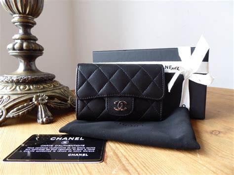 chanel classic flap wallet 6|authentic Chanel lambskin wallet.